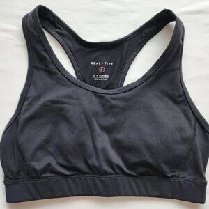 Goal Five Bra '99er Sports Bra SZ L BLACK Medium Support High-stretch Mesh